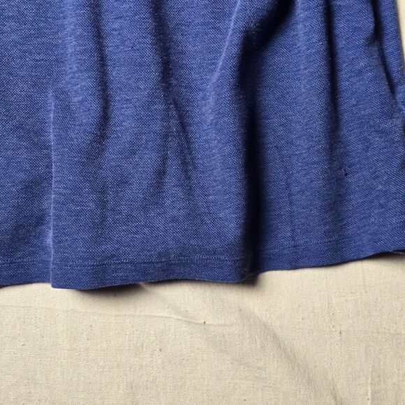 Nike Dri-Fit Men’s XXL Blue Polo Shirt Short Sleeve Button Pockets Athletic Golf - Picture 6 of 13